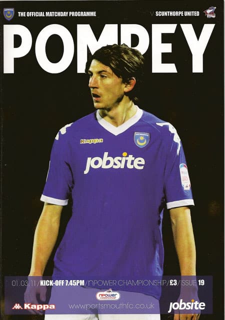 Portsmouth FC v Scunthorpe United FC